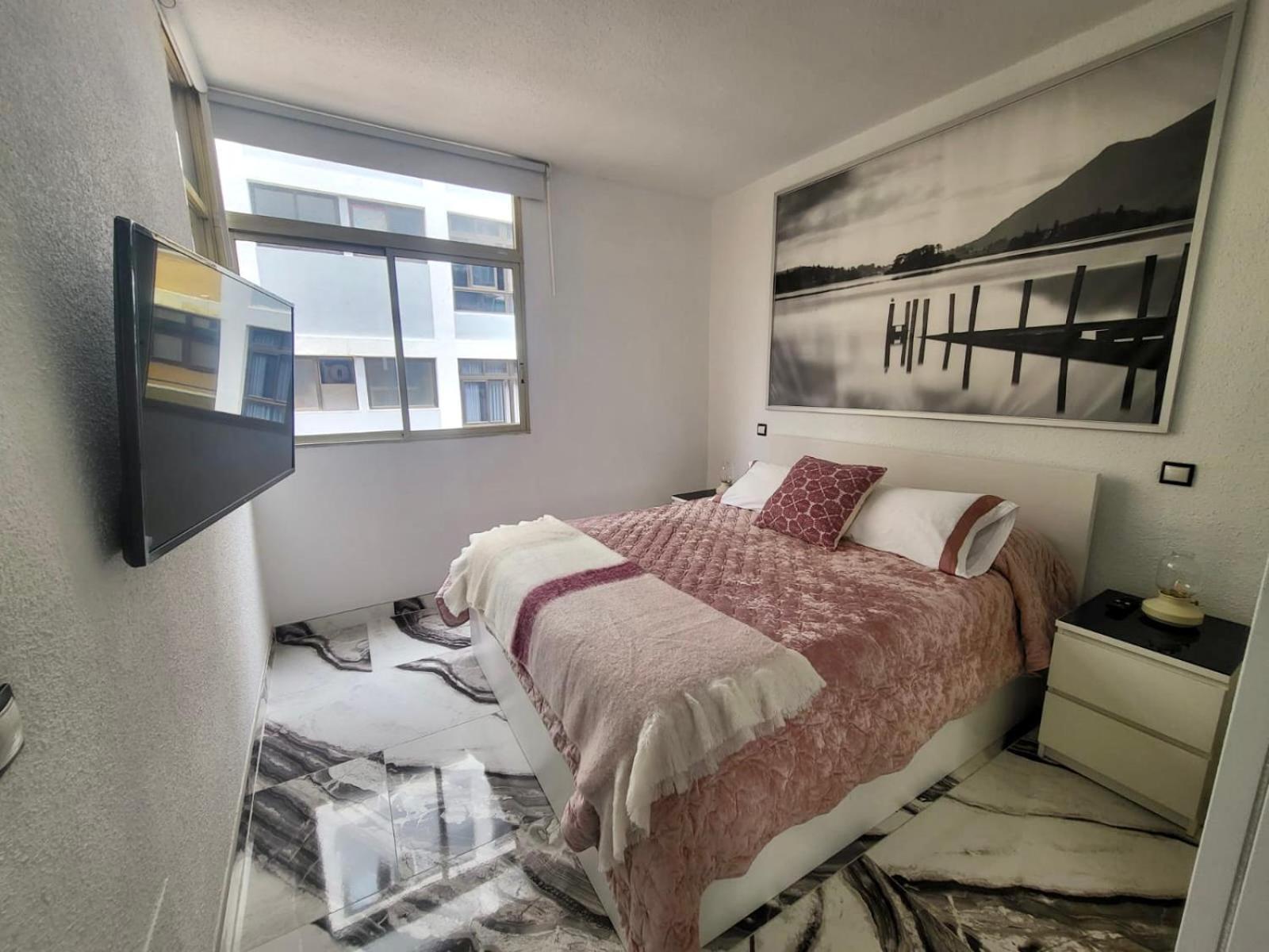 2 Bedrooms Flat + Balcony + Parking At Las Canteras Beach Las Palmas de Gran Canaria Bagian luar foto